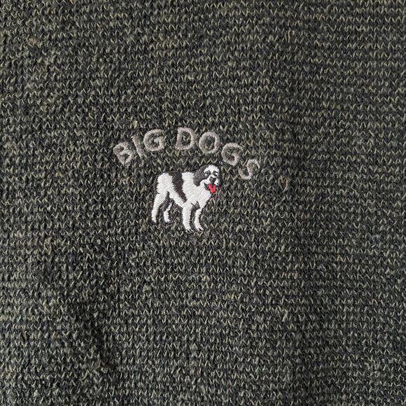 1990s Vintage Mens Olive Green Sleeveless Jacket Vest sz XL by Big Dogs - Picture 2 of 5